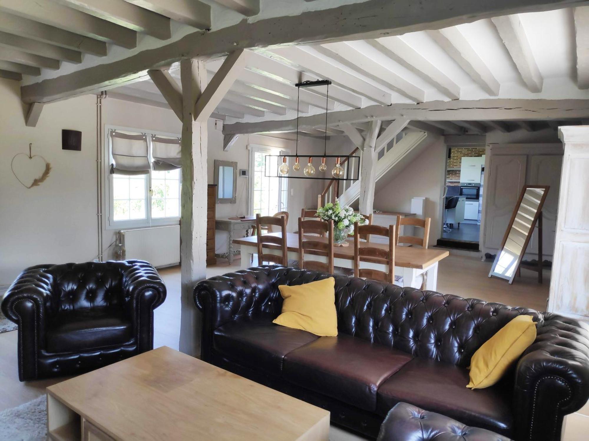 Villa Cosy Campagne à Saussay-la-Campagne Extérieur photo